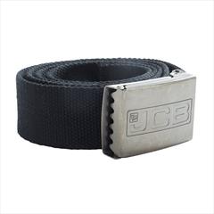 JCB WEBBING BELT BLACK SINGLE