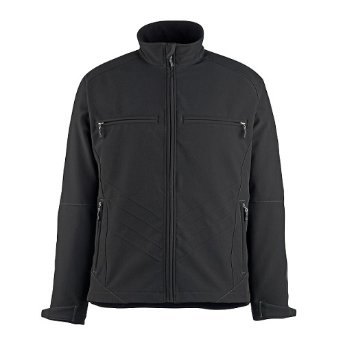 MASCOT Dresden Softshell Jacket with Fleece on Inner Side Black Small