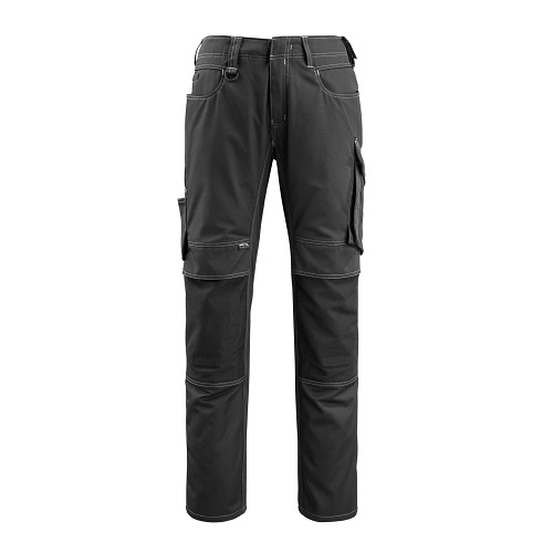 MASCOT Mannheim Trousers with CORDURA Knee Pad Pockets Lightweight Dark Anthracite / Black 92C52 36.5" Tall