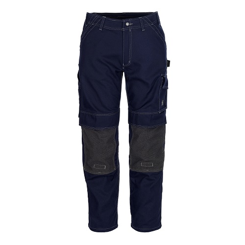 MASCOT Lerida Trousers with Kevlar Kneepad Pockets Navy 82C48 32.5" Reg