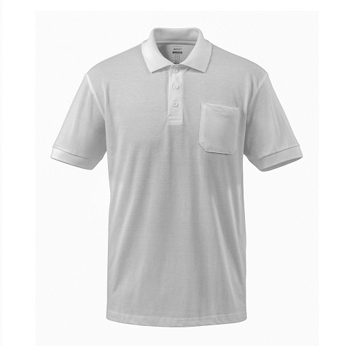 MASCOT Orgon Polo Shirt With Chest Pocket Modern Fit White Medium
