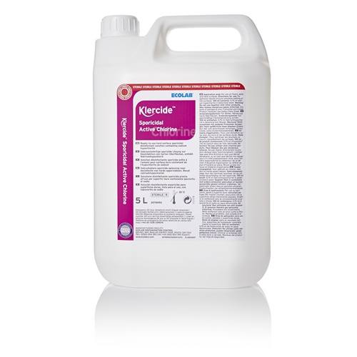 Klercide Sporicidal Active Chlorine 4 x 5 litres
