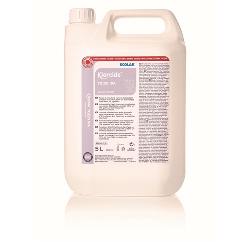 Klercide 70/30 IPA WFI Sterile 4 x 5 litres