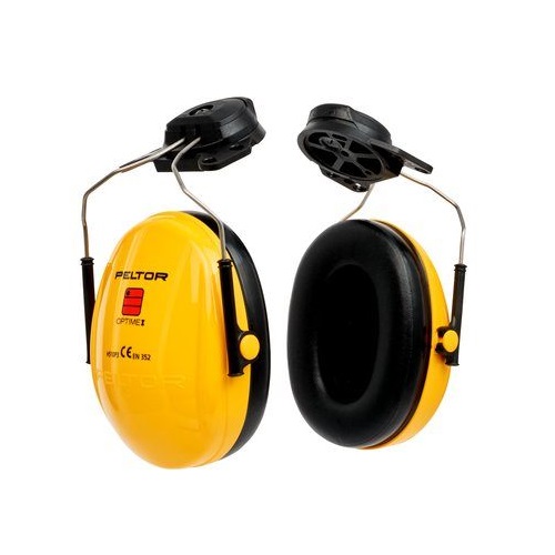 3M™ PELTOR™ Optime™ Ear Defenders 26 dB Yellow Helmet Mounted (Replaces P9 Z1IHME)