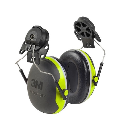 3M™ PELTOR™ Hi Vis Ear Defenders 32 dB Helmet Mounted X4P3