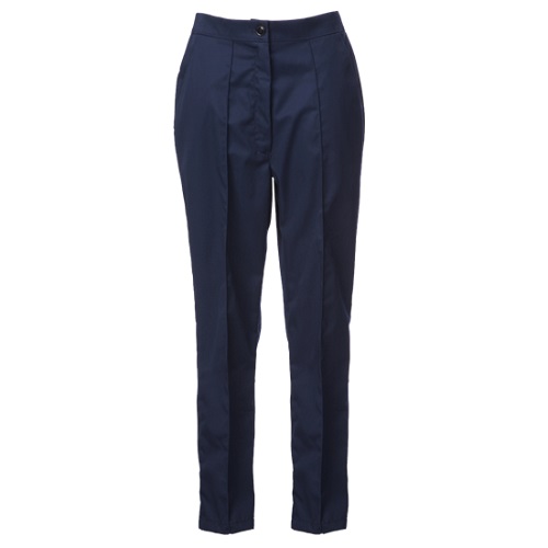 Ladies Straight Leg Trousers 210 gsm Navy Size 8 Reg