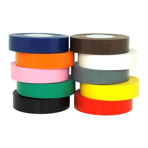 PVC Electrical Insulation Tape 19mm x 33m Black Single Roll