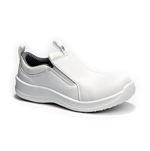 Toffeln White Slip on Microfibre Shoe White Size 8