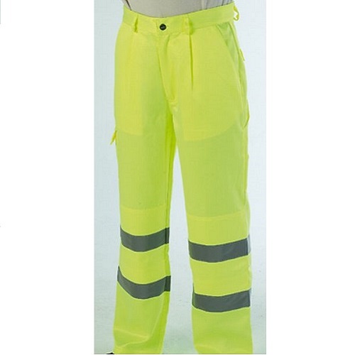 Hi-Vis Warrior Delray Trousers Yellow 28