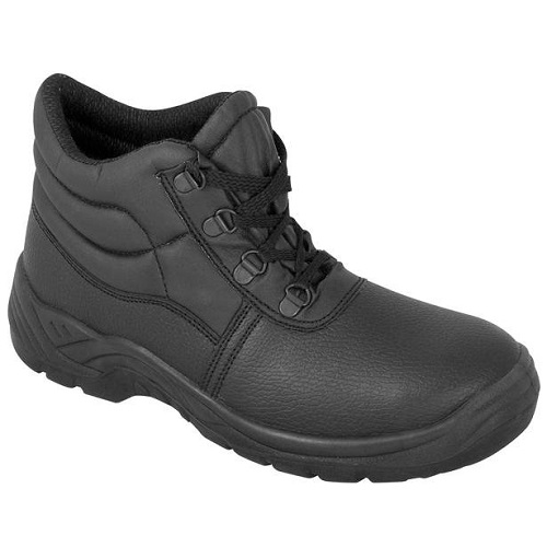 Chukka Padded Ankle Boot Black SBP SRC Size 7