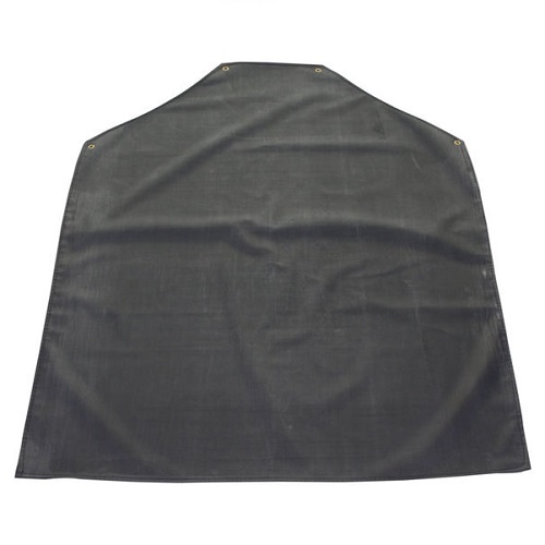 Black Rubber Apron 42" 122 x 92 cm