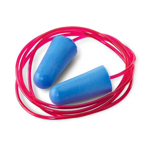 Corded Ear Plugs Blue 200's