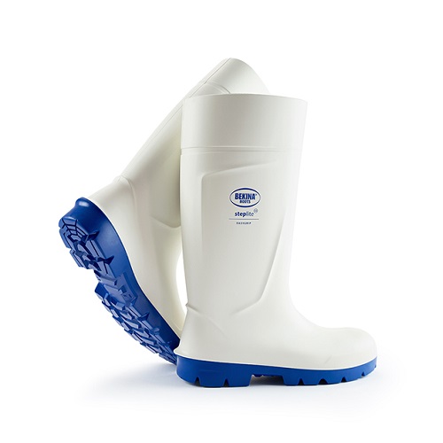 Bekina Steplite Easygrip S4 Safety Wellingtons White Size 6