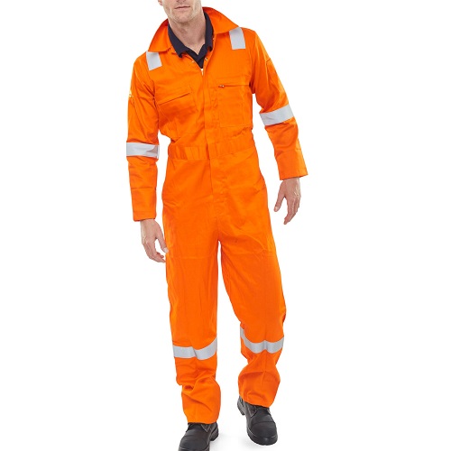 Click FR AS Burgan Coverall Orange 36