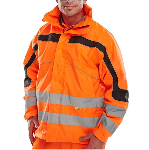 Hi-Vis Eton Breathable Jacket Orange S