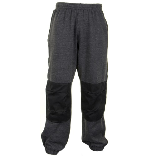 Adult Jog Bottoms Black / Grey Small