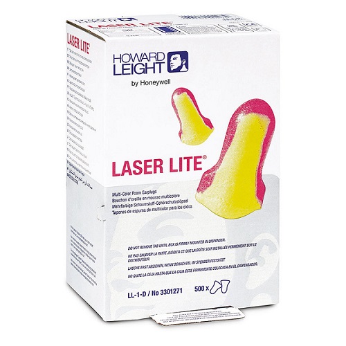 Laser Lite LL-1-D Ear Plugs LS500 Refill Pack 500's