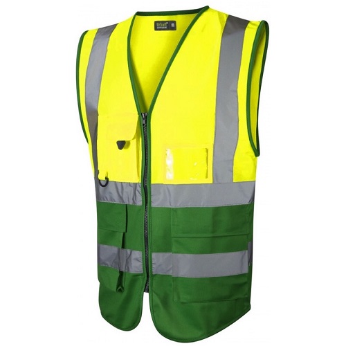 Lynton Paramedic Type Hi-Vis Vest Yellow / Green X Large