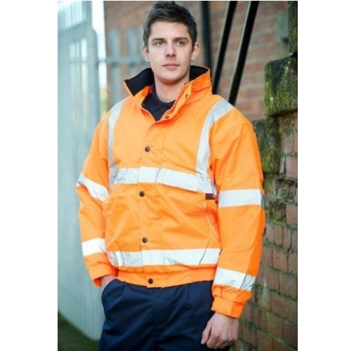 Hi-Vis Warrior Memphis II Bomber Jacket Orange S