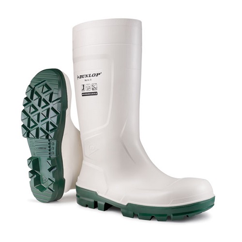 Dunlop Work-It Safety PVC Wellington White Size 07 (41)