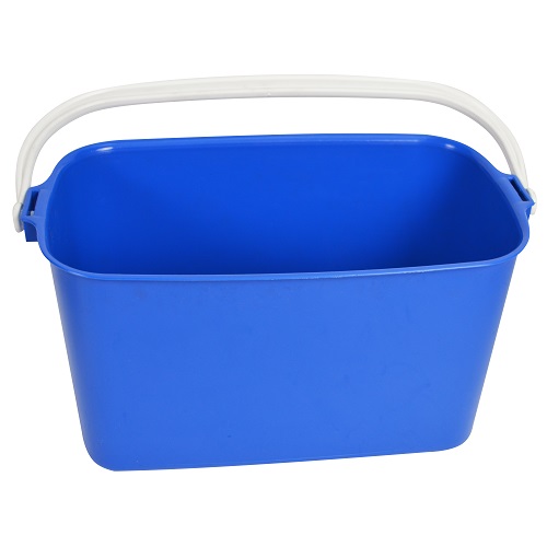 Oblong Bucket 9 litre Blue