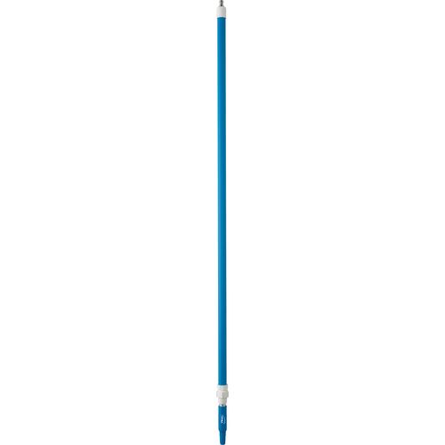 Aluminium Telescopic Waterfed Handle with Metal Coupling 1600 - 2780 mm 32 mm Blue