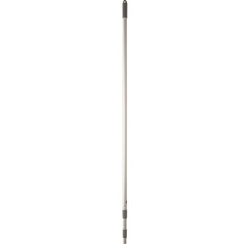 Aluminium Telescopic Handle With Click Fit 1490-4000 mm 29 mm Grey