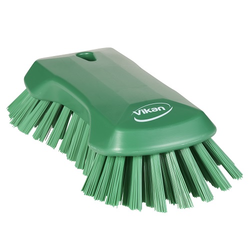 Hand Brush L 230 mm Very Hard Green