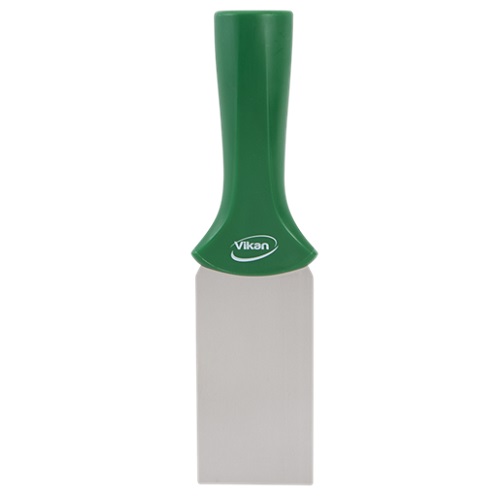 Vikan Stainless Steel Scraper with Threaded Handle 50 mm Green