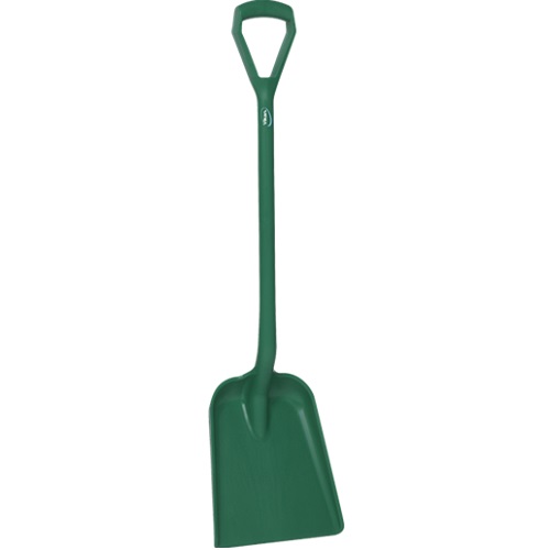 One Piece Shovel D Grip Shovel 104 cm Handle Green