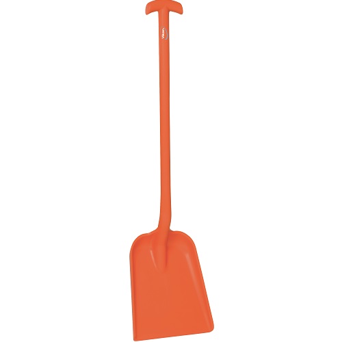 One Piece Shovel T Grip 327 x 271 x 50 mm 1035 mm Orange
