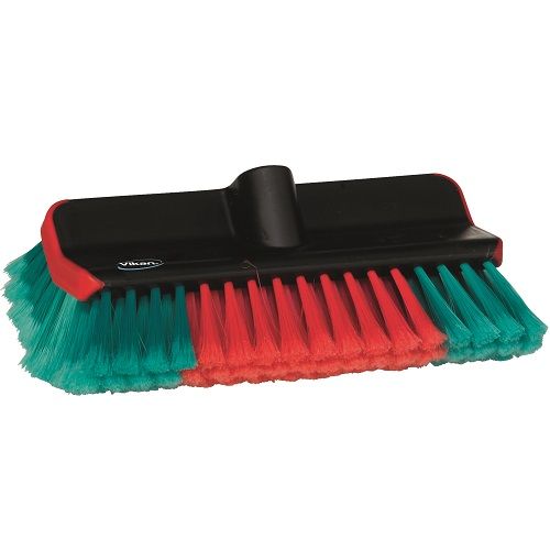 Washing Brush Waterfed High/Low 280 mm Soft/Split Black/Green/Red