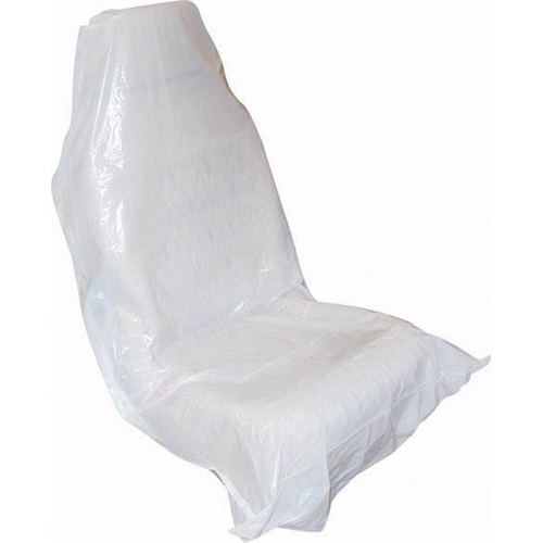 Car Seat Covers White XL 100's