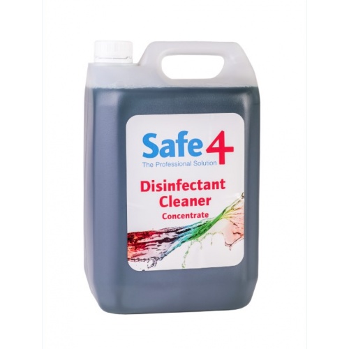 Safe4 Disinfectant Cleaner Concentrated 2 x 5 litres
