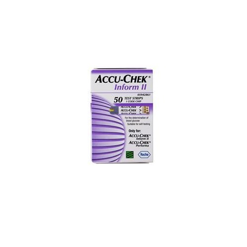Accu-Chek Inform II Test Strips 50's