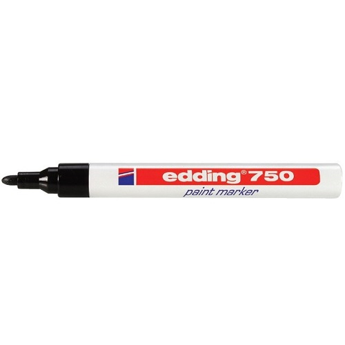 Edding 750 Paint Marker Black Pack of 10