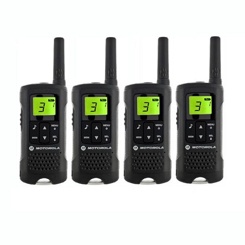 Motorola TLKR T61 Walkie Talkie Quad Pack