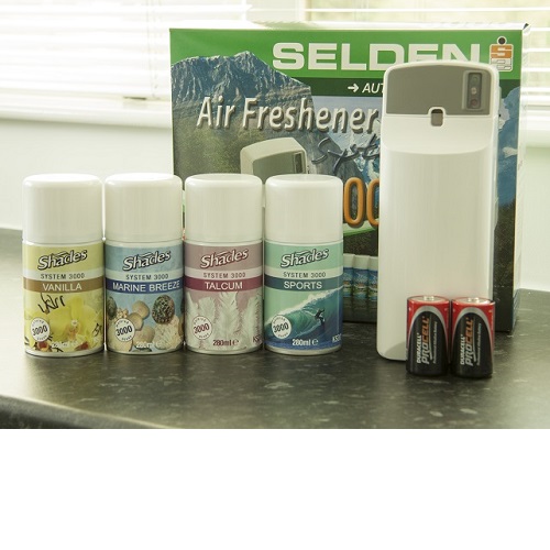 Shades System 3000 Auto Air Freshener Starter Pack