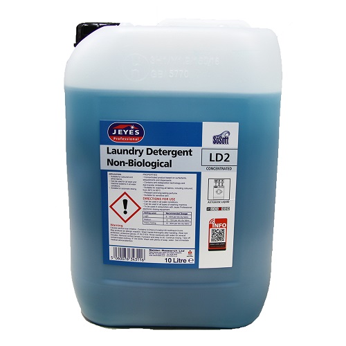 Jeyes LD2 Sosoft Non Bio Laundry Detergent 10 litres