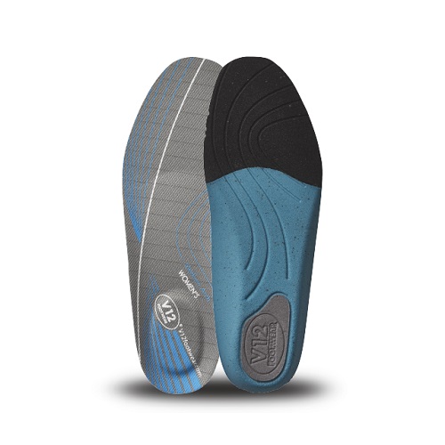 Womens Dynamic Arch Insoles Blue - Medium Arch Size 2