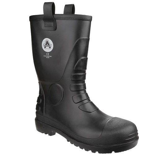 Amblers FS90 Waterproof Safety Wellington Boots Black Size 11