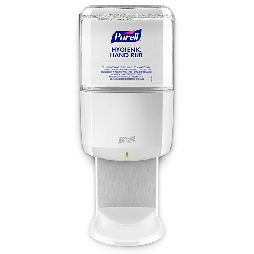 PURELL® ES8 Hand Sanitiser Dispenser White Touch-Free Dispenser with Energy-on-the-Refill for PURELL® Hand Sanitiser