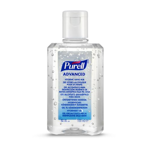 PURELL Advanced Hygienic Hand Rub 100 ml Portable Bottle