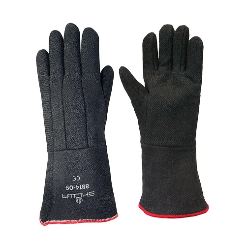 Showa 8814 Neoprene Gauntlet Gloves Black Size Small