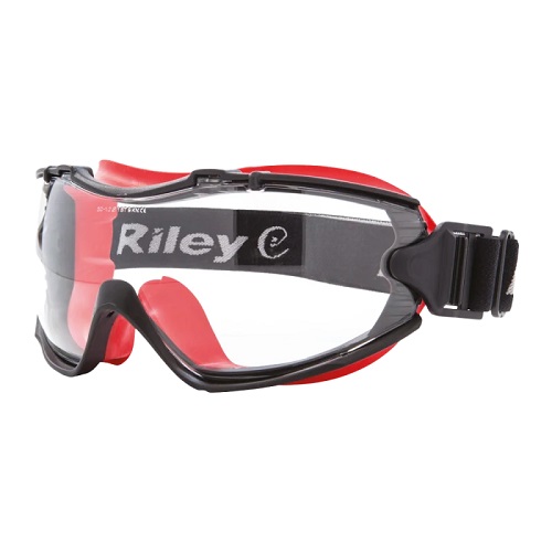 Riley Velia Wide FOV Safety Goggles with Impact Resistant Lens