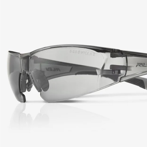 Riley Kosma Grey Safety Glasses (Replaces A18 71500-00002 3M Virtua Smoke Specs)