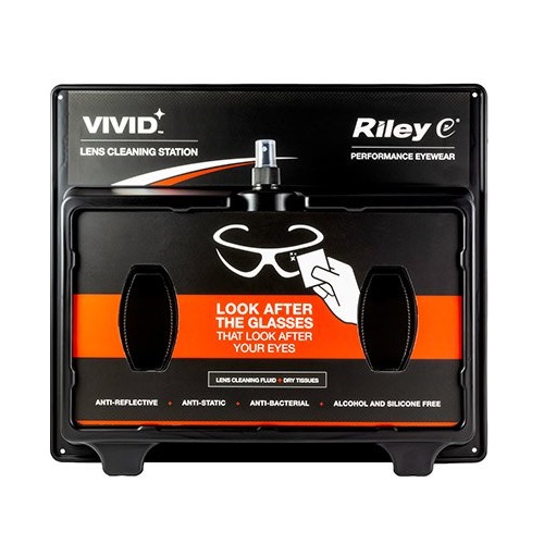 Riley Vivid Plastic Lens Cleaning Station