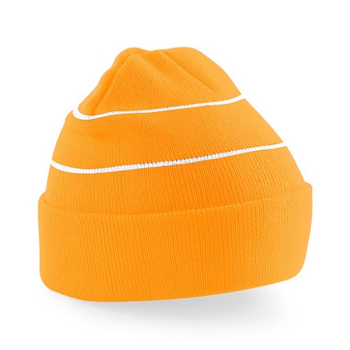 B42 Beechfield Enhanced Hi-Vis Beanie Orange