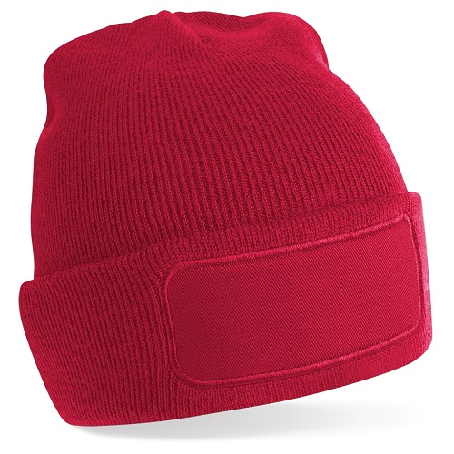 B445 Beechfield Printers Beanie Classic Red