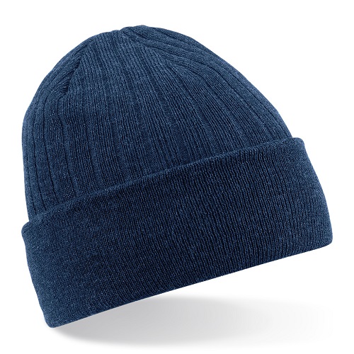 B447 Beechfield Thinsulate Beanie French Navy